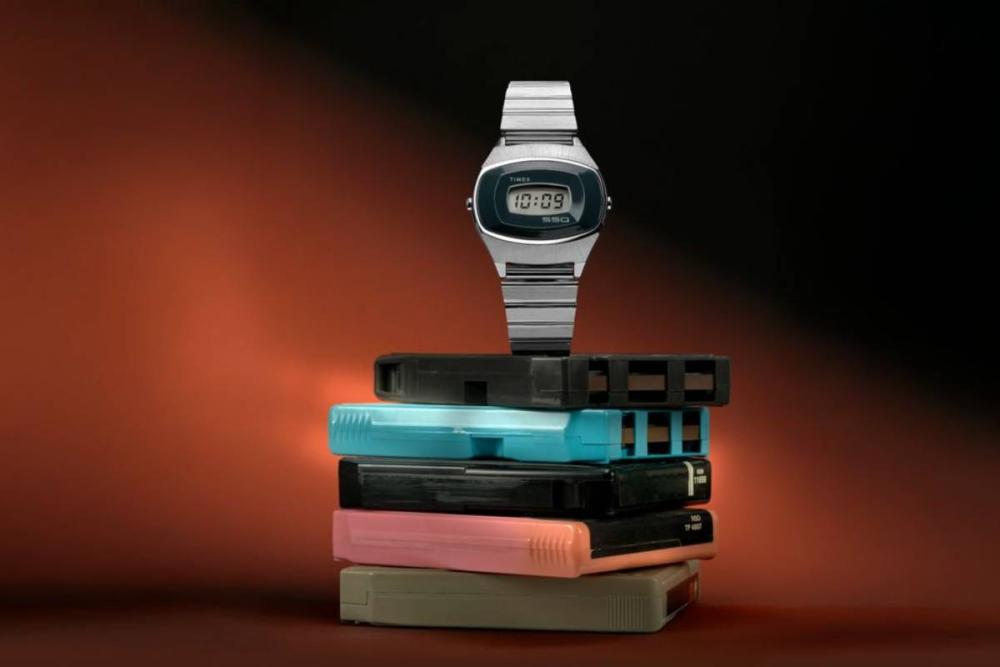 Ceas pentru bărbați Timex Q 1975 SSQ Digital Reissue