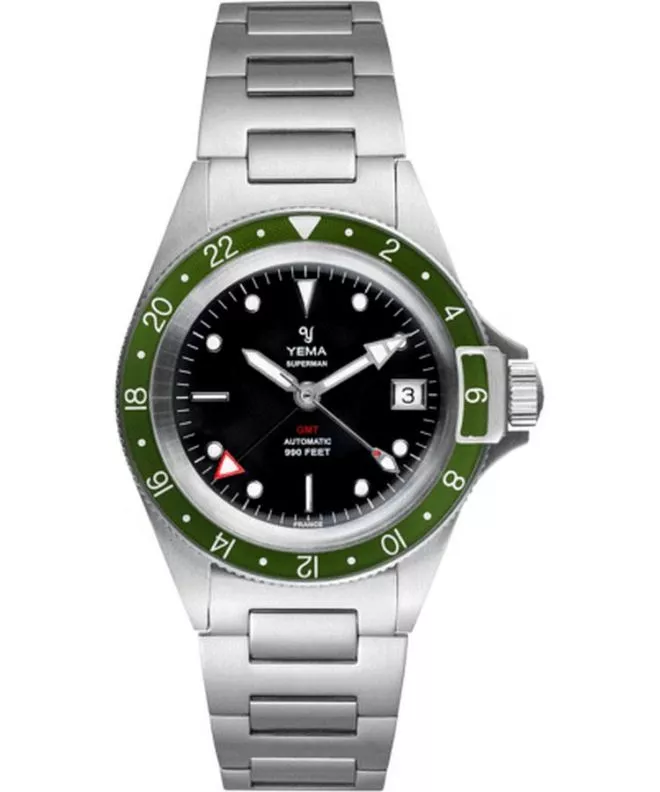 Ceas barbatesc Yema Superman GMT YSUPGMT2020B39-AMS