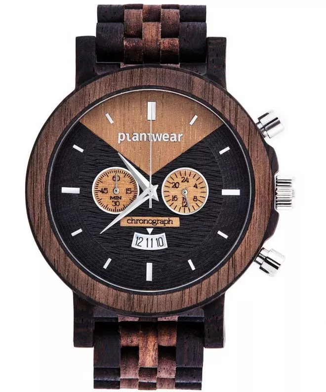 Ceas Barbatesc Plantwear Select Chronograph Wenge-Orzech 54 5904181500524