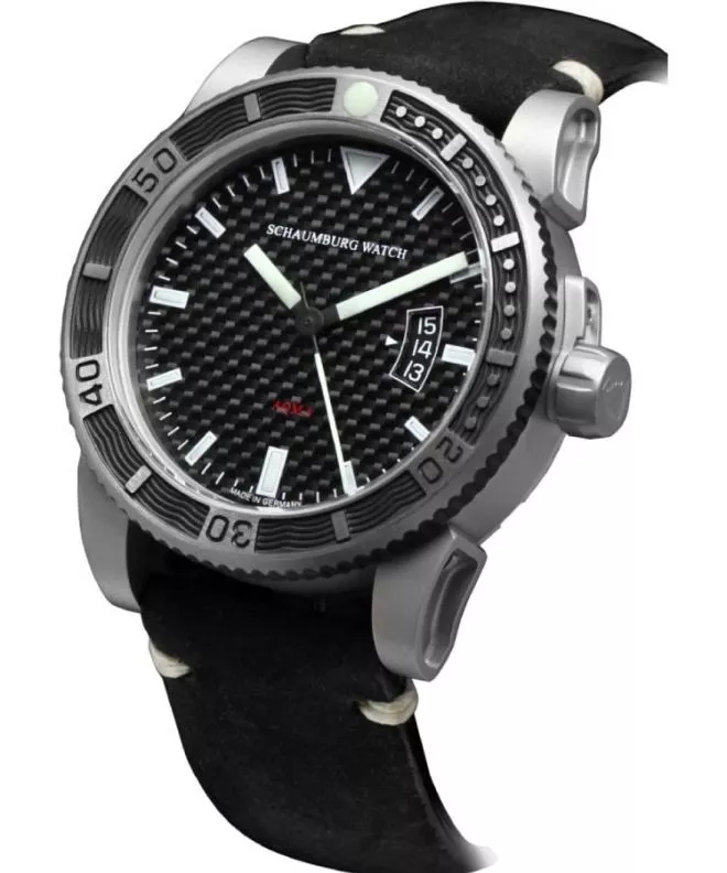 Ceas Barbatesc Schaumburg AQM 4 Carbon SCH-AQM4C