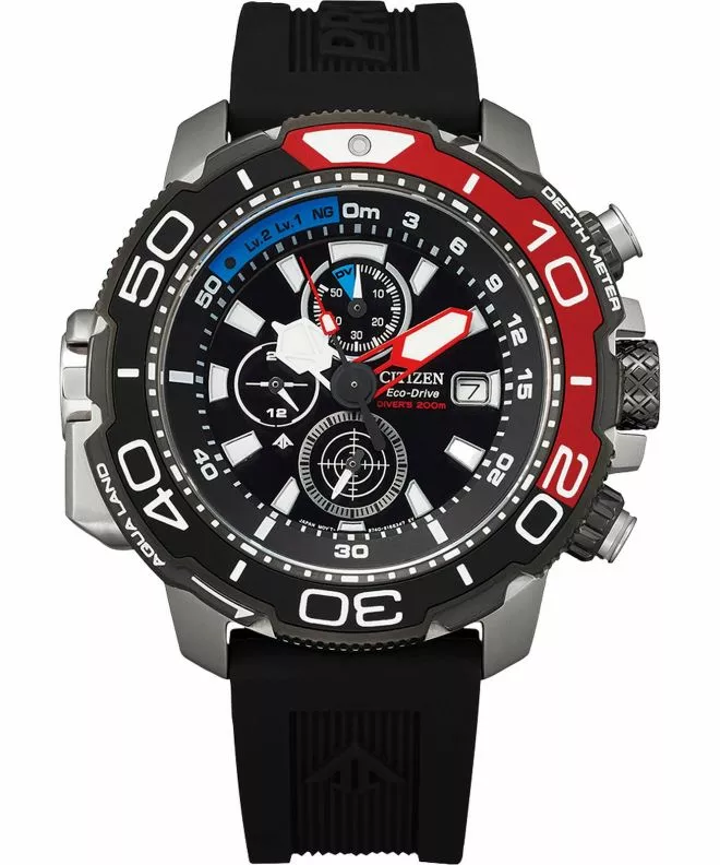 Ceas barbatesc Citizen Promaster Marine Aqualand Eco-Drive Diver BJ2167-03E