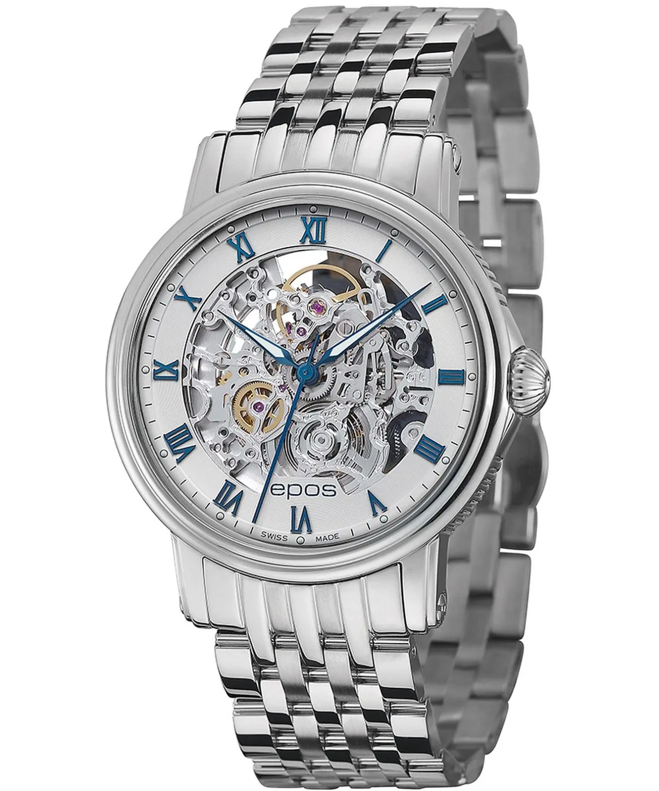 Ceas barbatesc Epos Emotion Skeleton Automatic 3390.155.20.20.30