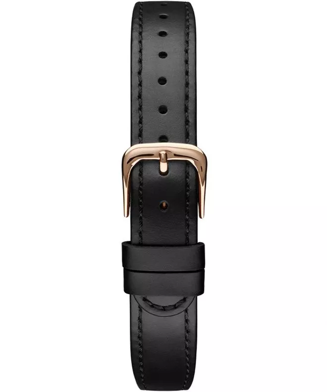 Curea Meller Black Roos Leather 16 mm WRST-1BLACK