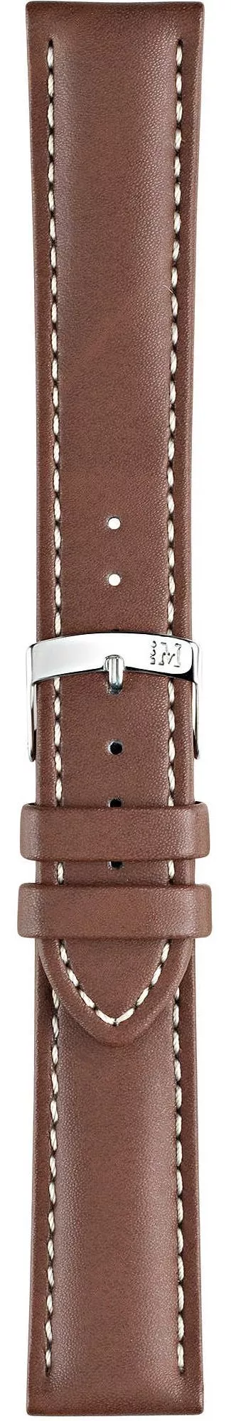 Curea Morellato Green Castagno Grana Calf Brown 20 mm A01U3687934034CR20
