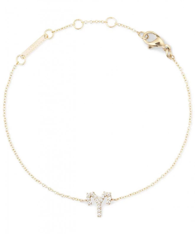 Brățară Daniel Wellington Crystal Zodiac Chain Gold Aries DW00400907