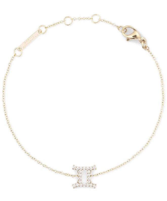 Brățară Daniel Wellington Crystal Zodiac Chain Gold Gemini DW00400909
