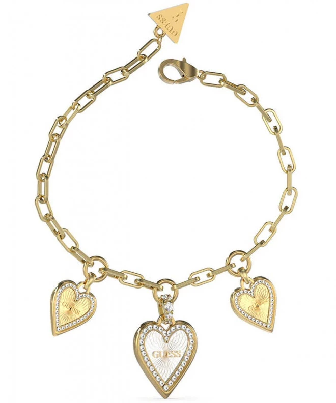 Brățară Guess Love Me Tender White Heart JUBB03235JWYGRHL