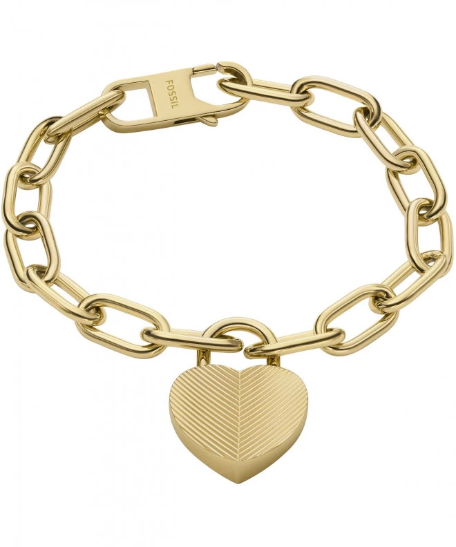 Brățară Fossil Harlow Linear Texture Heart JF04658710