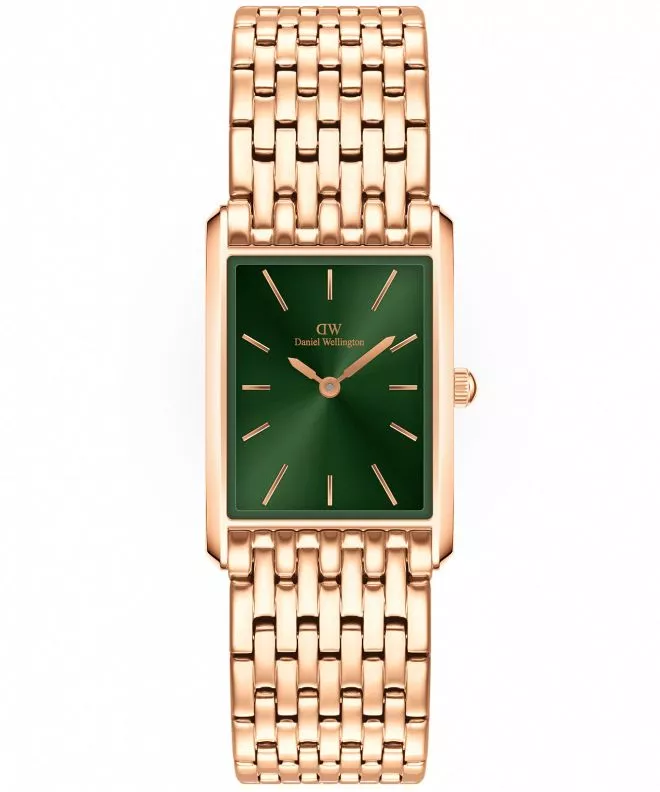 Ceas dama Daniel Wellington Bound 9-Link Emerald Sunray 22 DW00100704