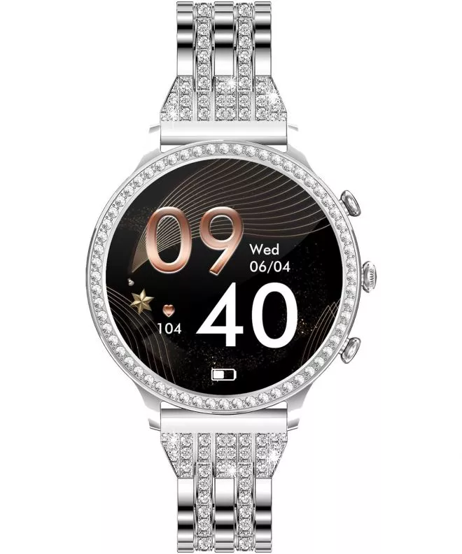 Smartwatch dama Manta Diamond Lusso Silver SET SWD01SL