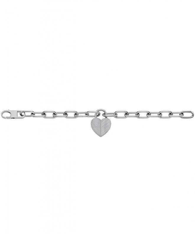 Brățară Fossil Harlow Linear Texture Heart JF04659040