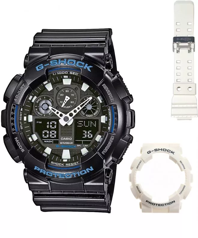 Ceas barbatesc Casio G-Shock GA-100 Original Set GA-100B-Set095