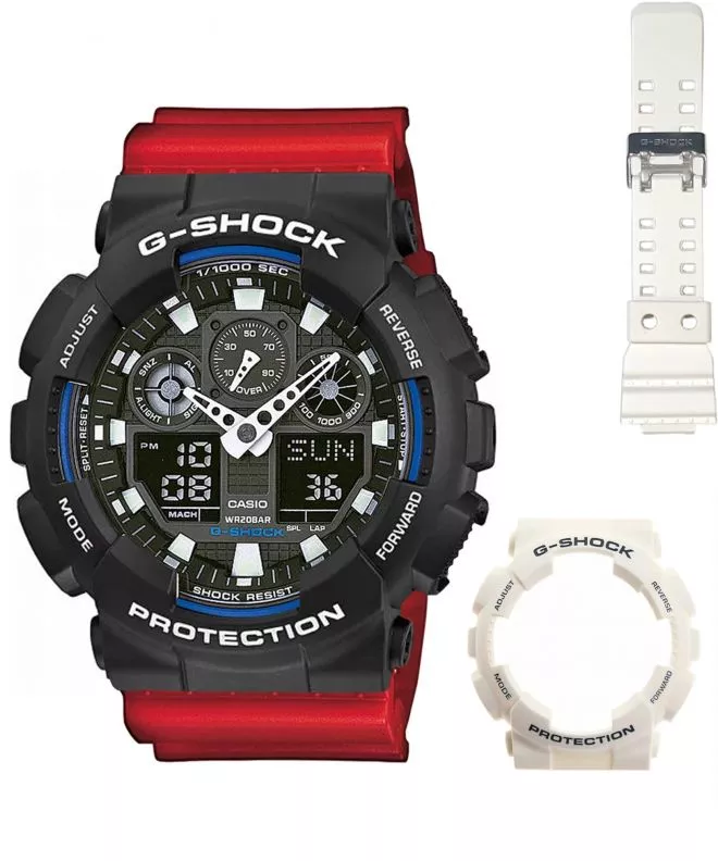 Ceas barbatesc Casio G-Shock GA-100 Original Set GA-100B-Set077