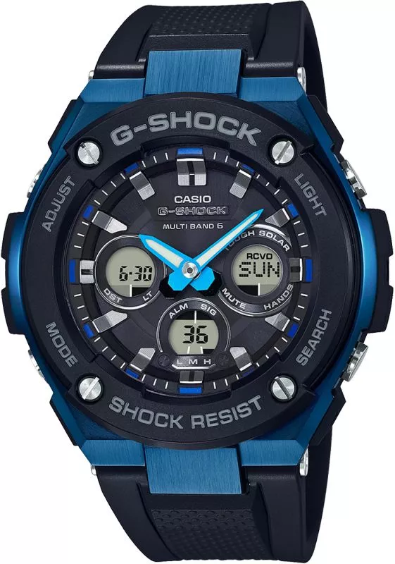 Ceas barbatesc G-SHOCK Casio G-Steel Solar Waveceptor GST-W300G-1A2ER