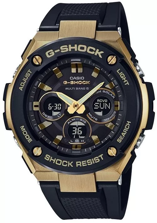 Ceas barbatesc G-SHOCK Casio G-Steel Solar Waveceptor GST-W300G-1A9ER