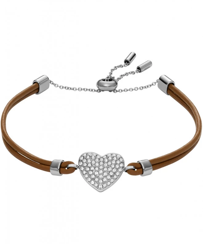 Brățară Fossil Sadie Glitz Heart JF04675040