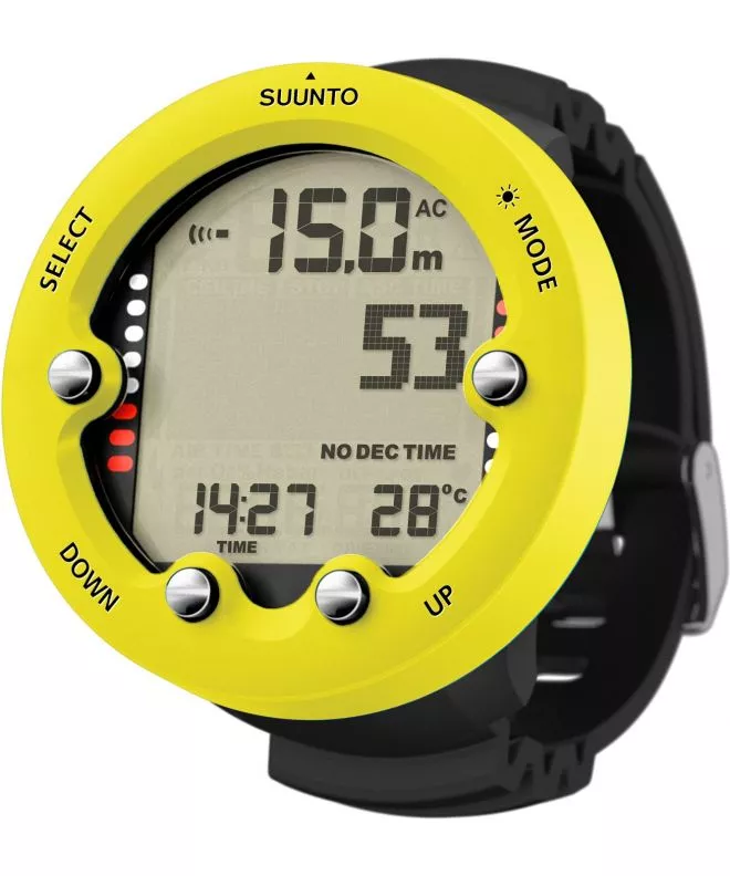 Computer pentru Scufundări barbatesc Suunto Zoop Novo Lemon Yellow SS051036000