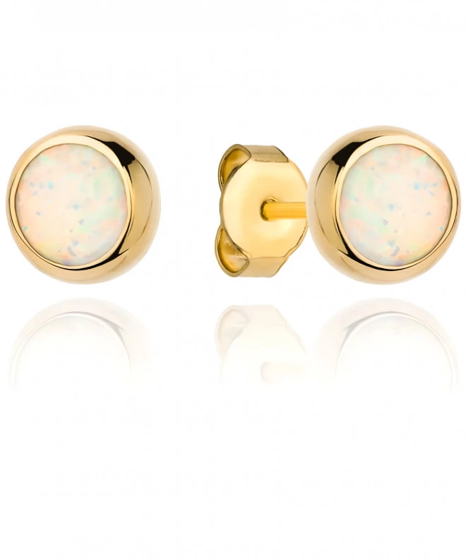 Cercei Bonore - Aur 585 - Opal 136901