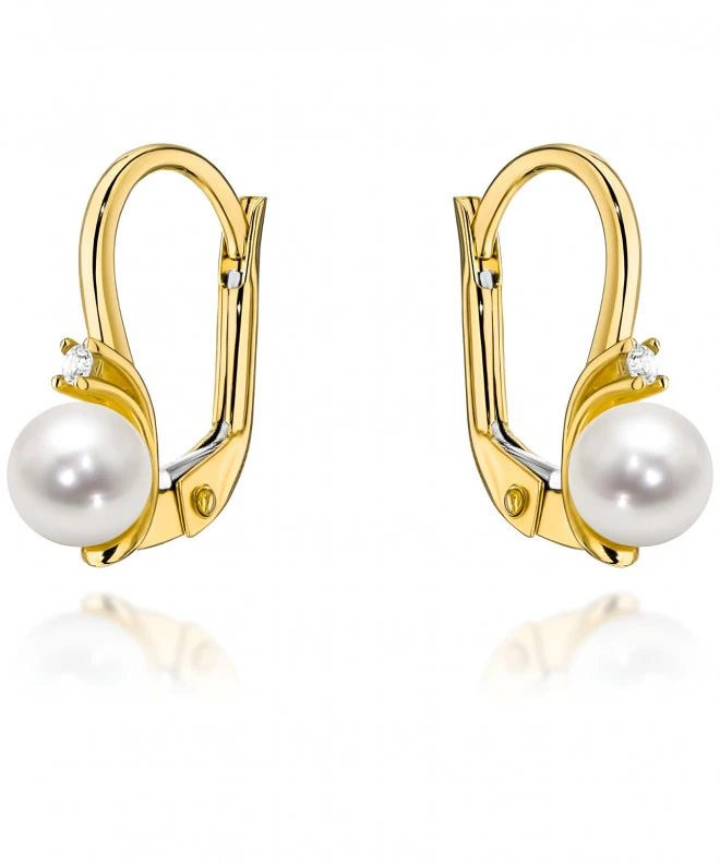 Cercei Bonore - Aur 585 - Cubic Zirconia 136918