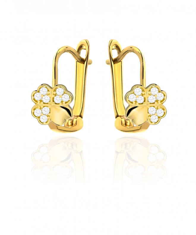 Cercei Bonore - Aur 585 - Cubic Zirconia 143479