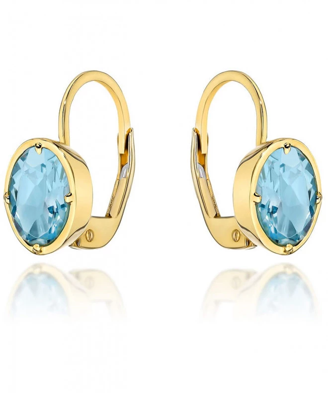 Cercei Bonore - Aur 585 - Topaz 181062
