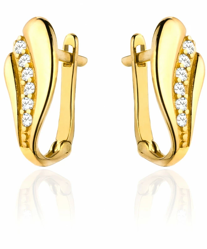Cercei Bonore - Aur 585 - Cubic Zirconia 140899