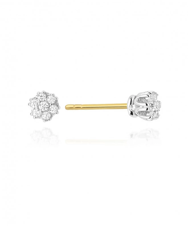 Cercei Bonore - Aur 585 - Diamant 128618