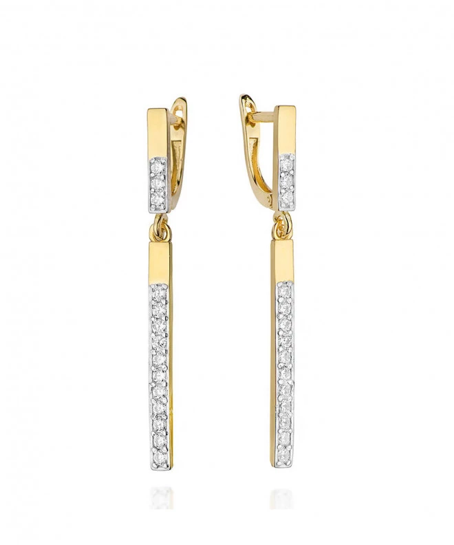 Cercei Bonore - Aur 585 - Diamant 128619
