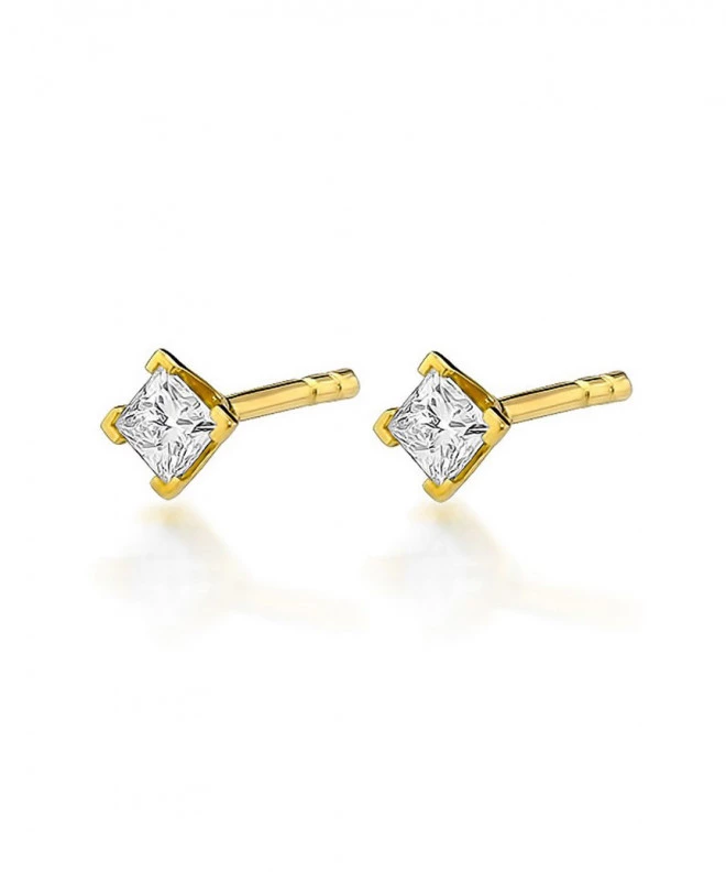 Cercei Bonore - Aur 585 - Diamant 0,15 ct 128631