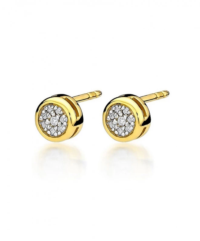 Cercei Bonore - Aur 585 - Diamant 128634