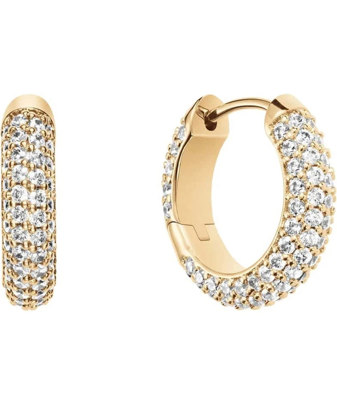Cercei Daniel Wellington Pavé Crystal Pendant Gold DW00400642