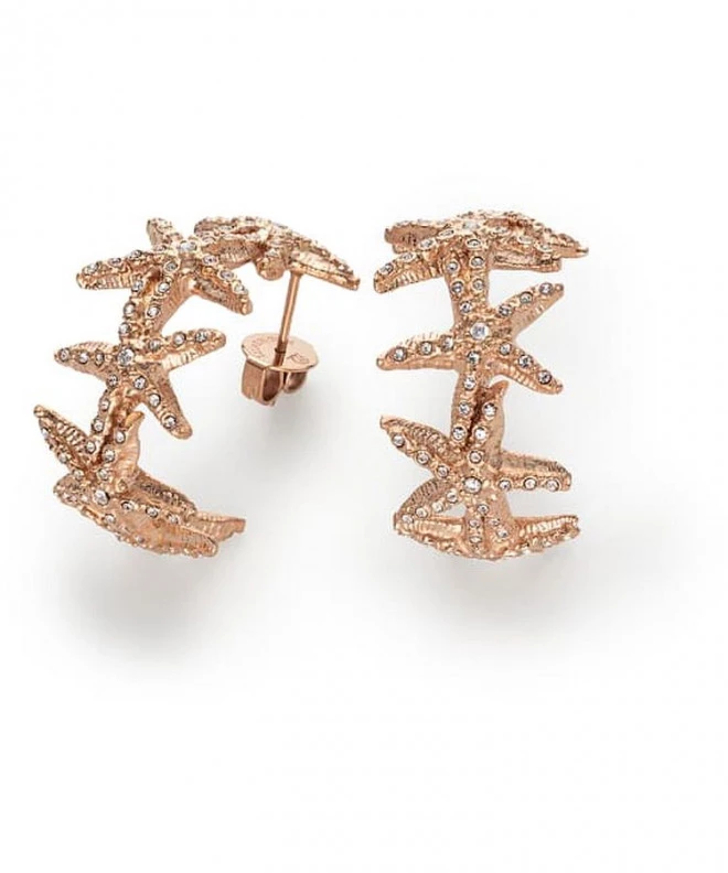 Cercei Paul Hewitt Sea Star Creole Earing Rose Gold PH-JE-1091