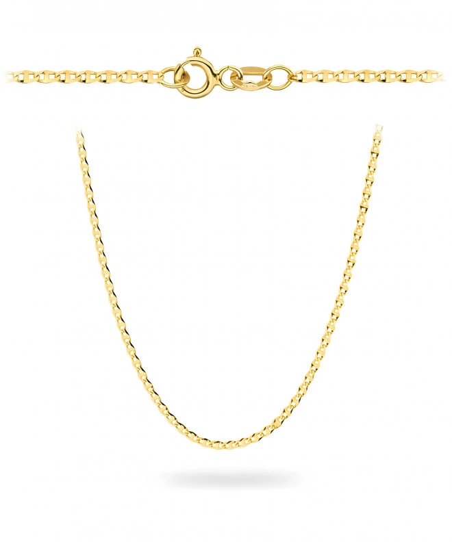 Lanț Bonore , Lățime 3.9 mm - Aur 585 - Tip Gucci 147656
