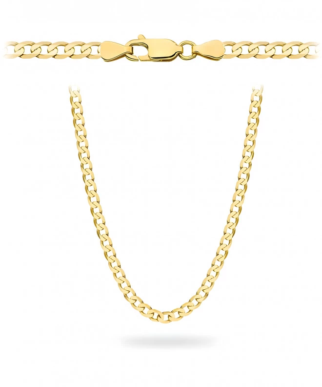 Lanț Bonore Lungime 60 cm, Lățime 4.7 mm - Aur 585 - Tip Blindat 147687