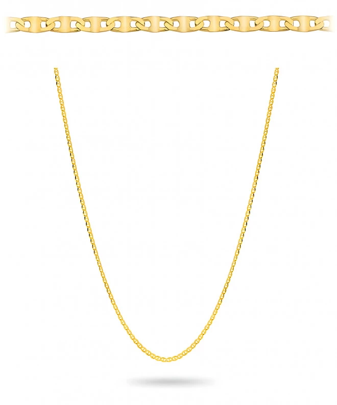 Lanț Bonore Lungime 45 cm, Lățime 1 mm - Aur 585 - Tip Gucci 147762