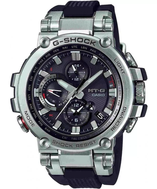 Ceas barbatesc G-SHOCK Exclusive Metal Twisted G 2-Way Sync MTG-B1000-1AER