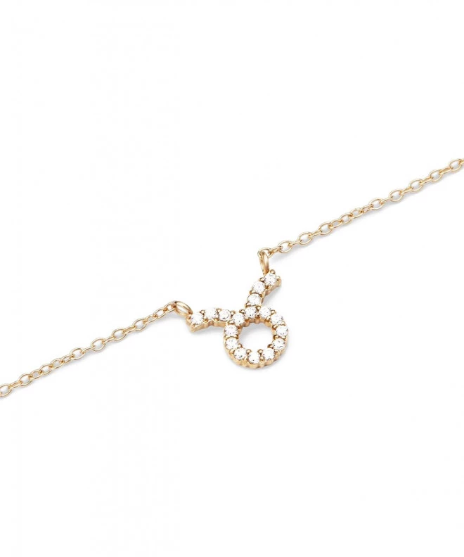 Colier Daniel Wellington Crystal Zodiac Chain Gold Taurus DW00400920