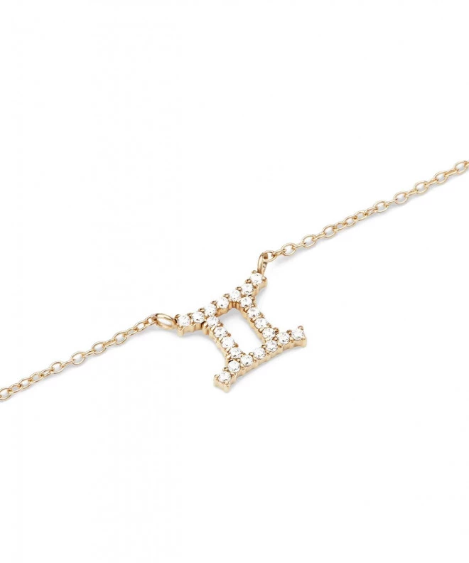 Colier Daniel Wellington Crystal Zodiac Chain Gold Gemini DW00400921