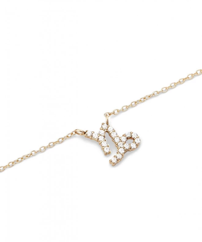 Colier Daniel Wellington Crystal Zodiac Chain Gold Capricorn DW00400928