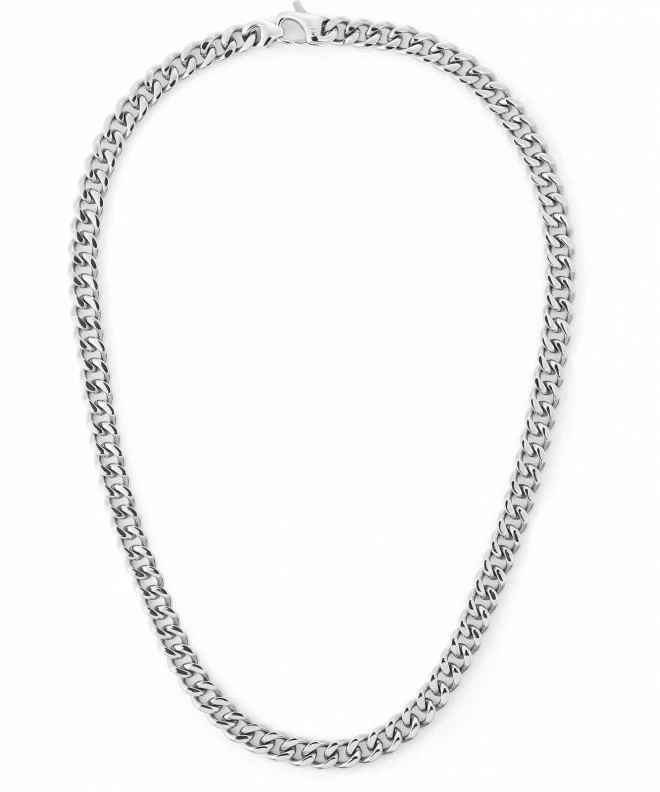 Colier Daniel Wellington Ellipse Cuban Chain Silver DW00401669