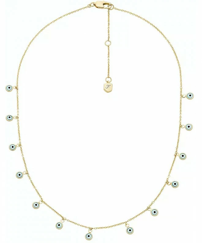 Colier Fossil Sutton Evil Eye Brass JA7283710
