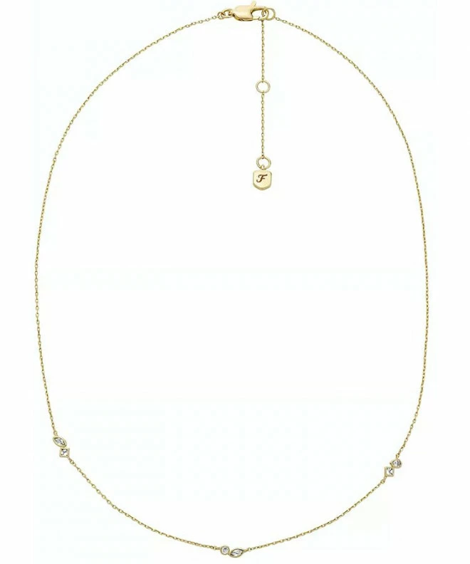 Colier Fossil Ellis Toi Et Moi Gold-Tone JA7287710
