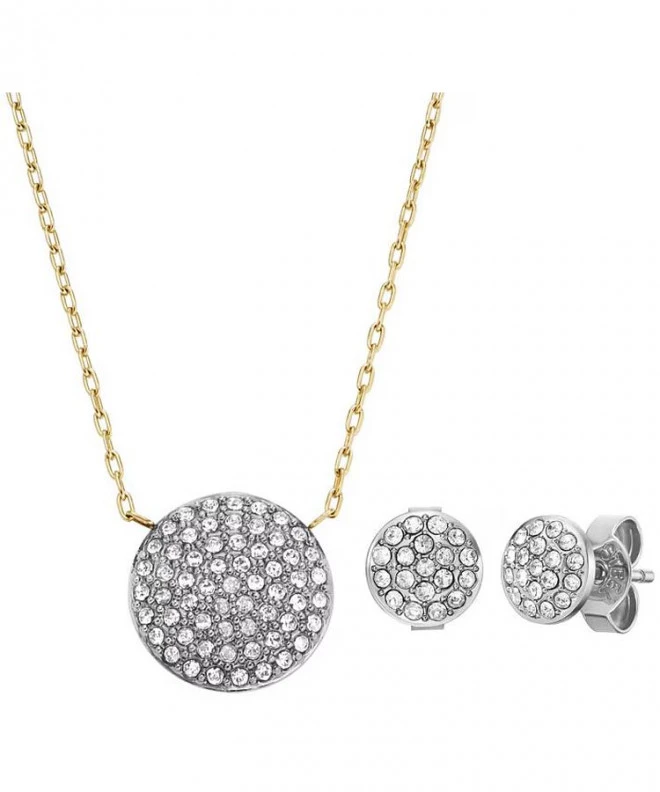 Colier Fossil Glitz Disc SET JF04815SET