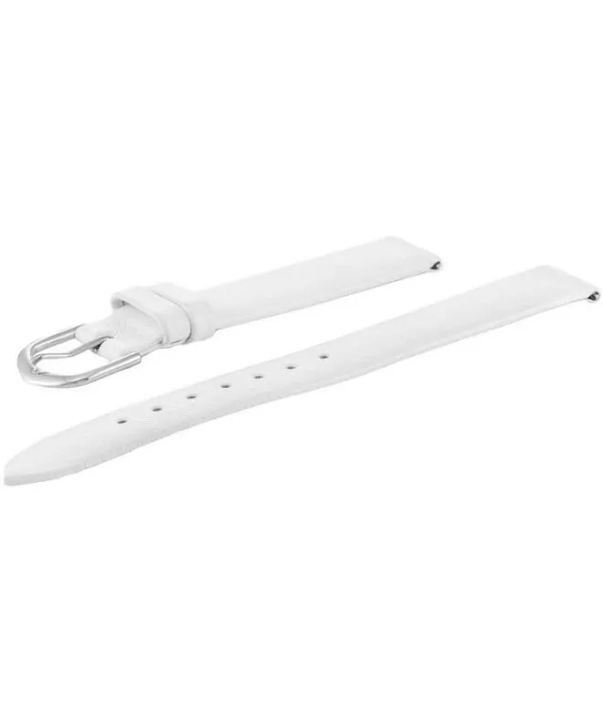 Curea Bisset Leather 16 mm BS213 16/14 WHITE