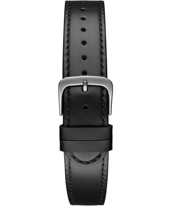 Curea Meller Black Grey Leather 20 mm GST-1BLACK