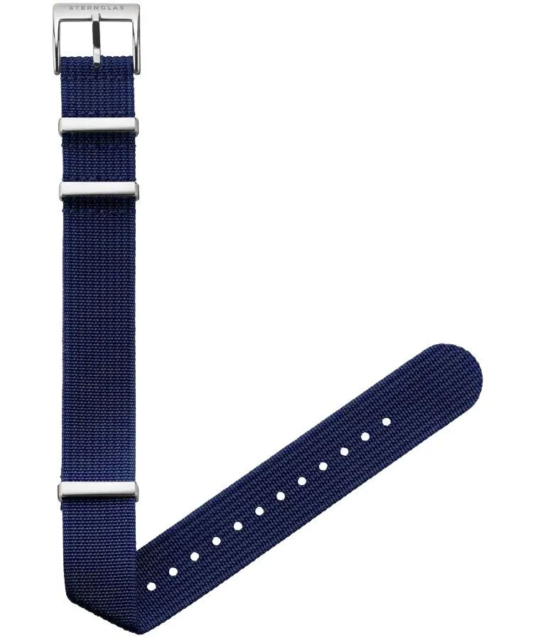 Curea Sternglas Field Marineblau 20 mm S03-FI07