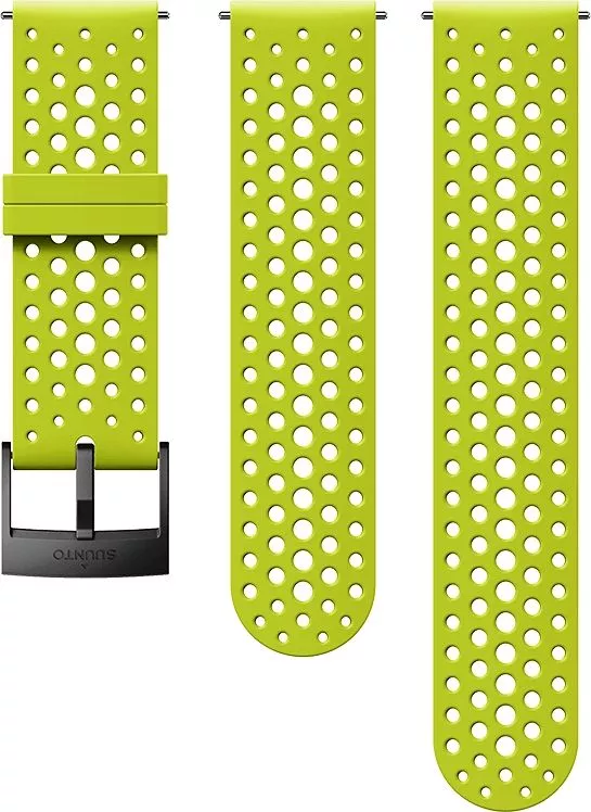 Curea Suunto Athletic Lime Black Size S+M 24 mm SS050226000