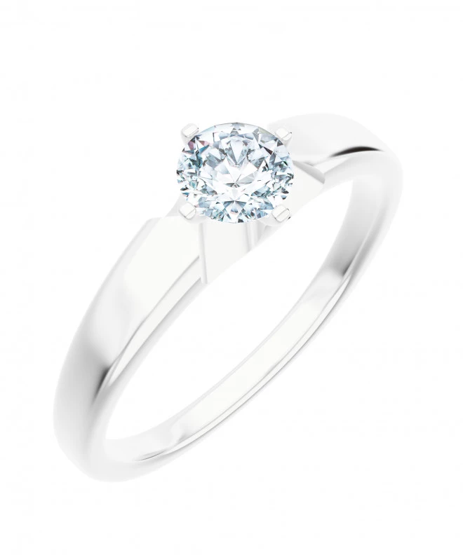 Inel Bonore - Aur Alb 585 - Diamant 1 ct 118270