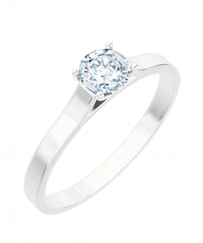 Inel Bonore - Aur Alb 585 - Diamant 0,7 ct 117266