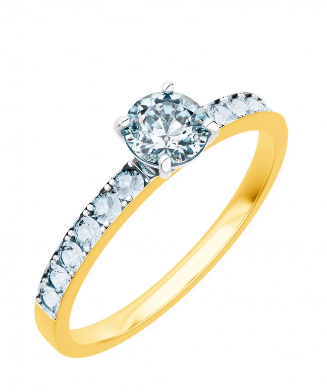 Inel Bonore - Aur 585 - Diamant 1 ct 92363